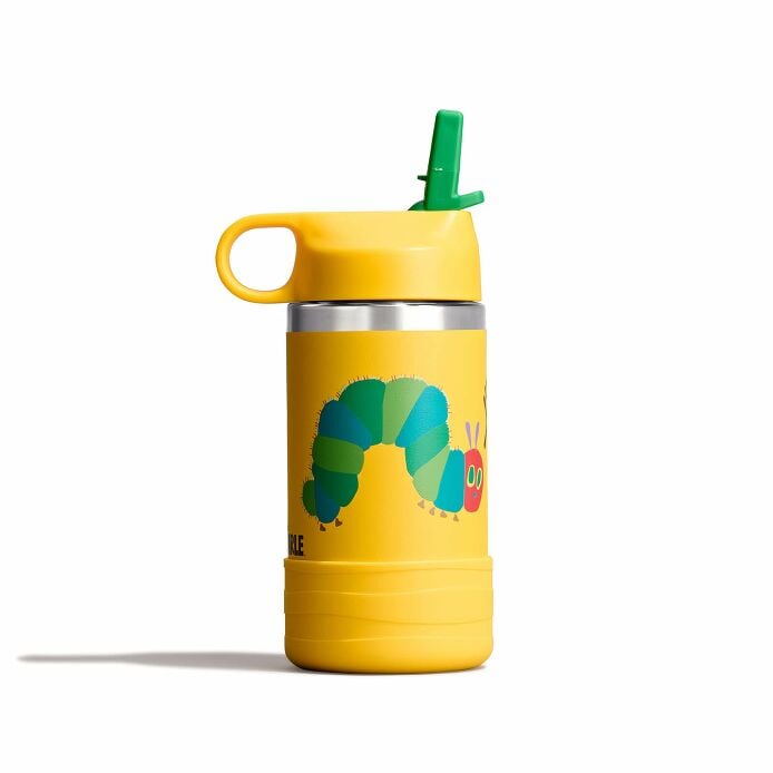 kids-12-oz-bottle-world-of-eric-carletm-j4 le26-w12-1000-kids-12-oz-wide-straw-cap-and-boot-yellow-caterpillar-straight-sideview_1.jpg